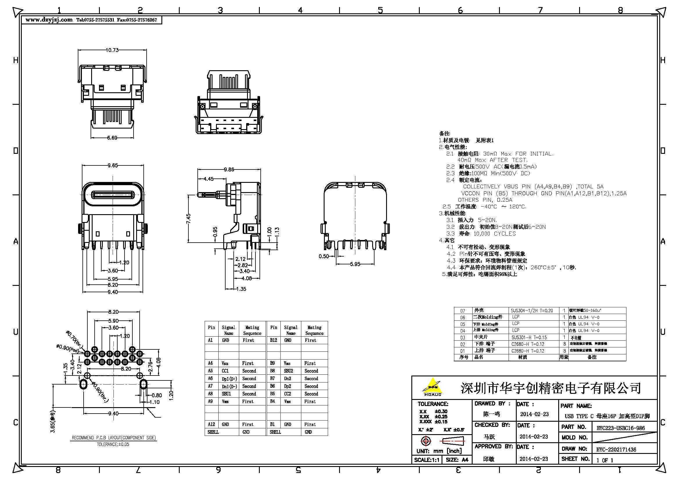 USB TYPE C 母座16P 加高型DIP脚.jpg