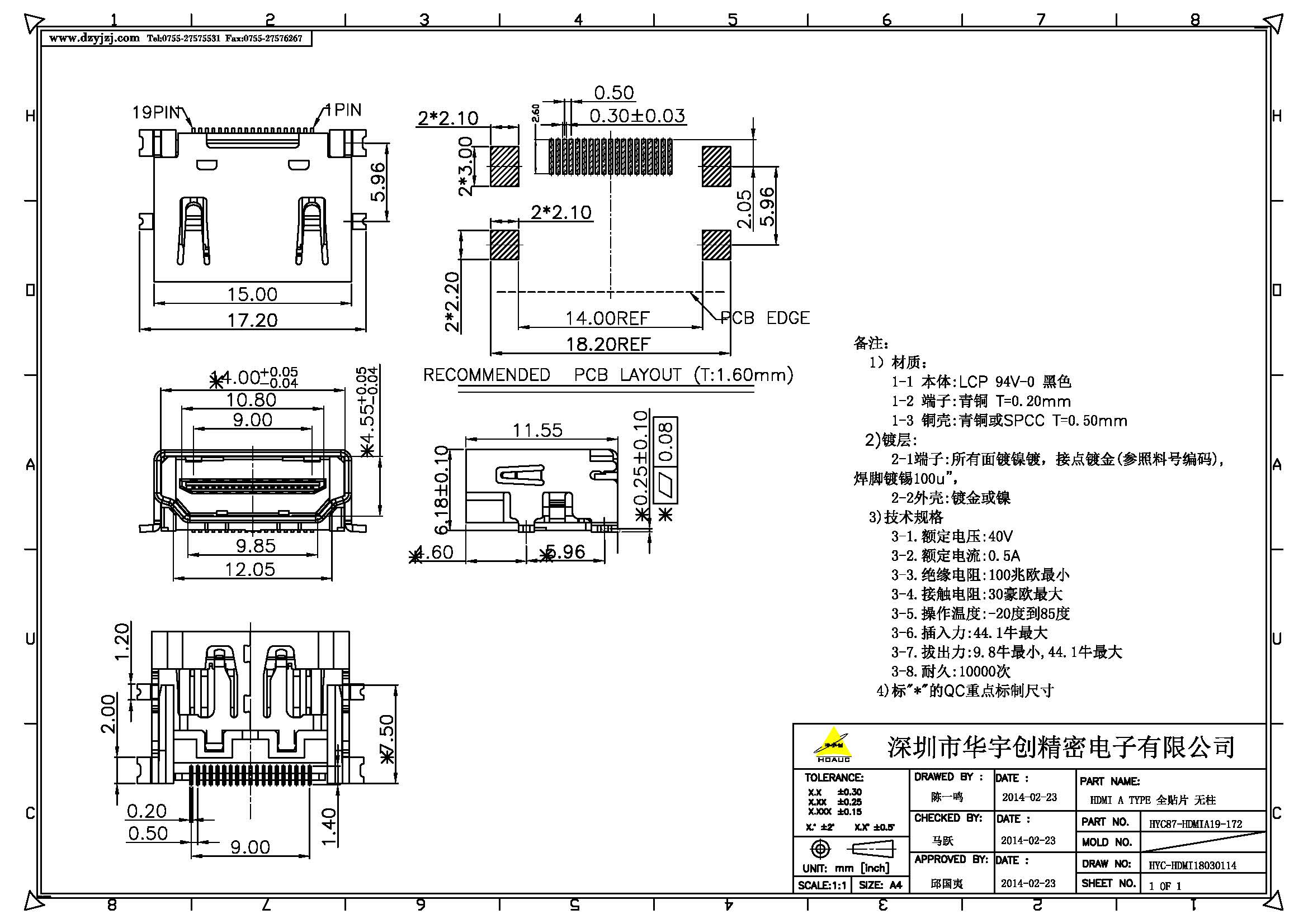 HDMI A TYPE 全贴片 无柱产品图.jpg