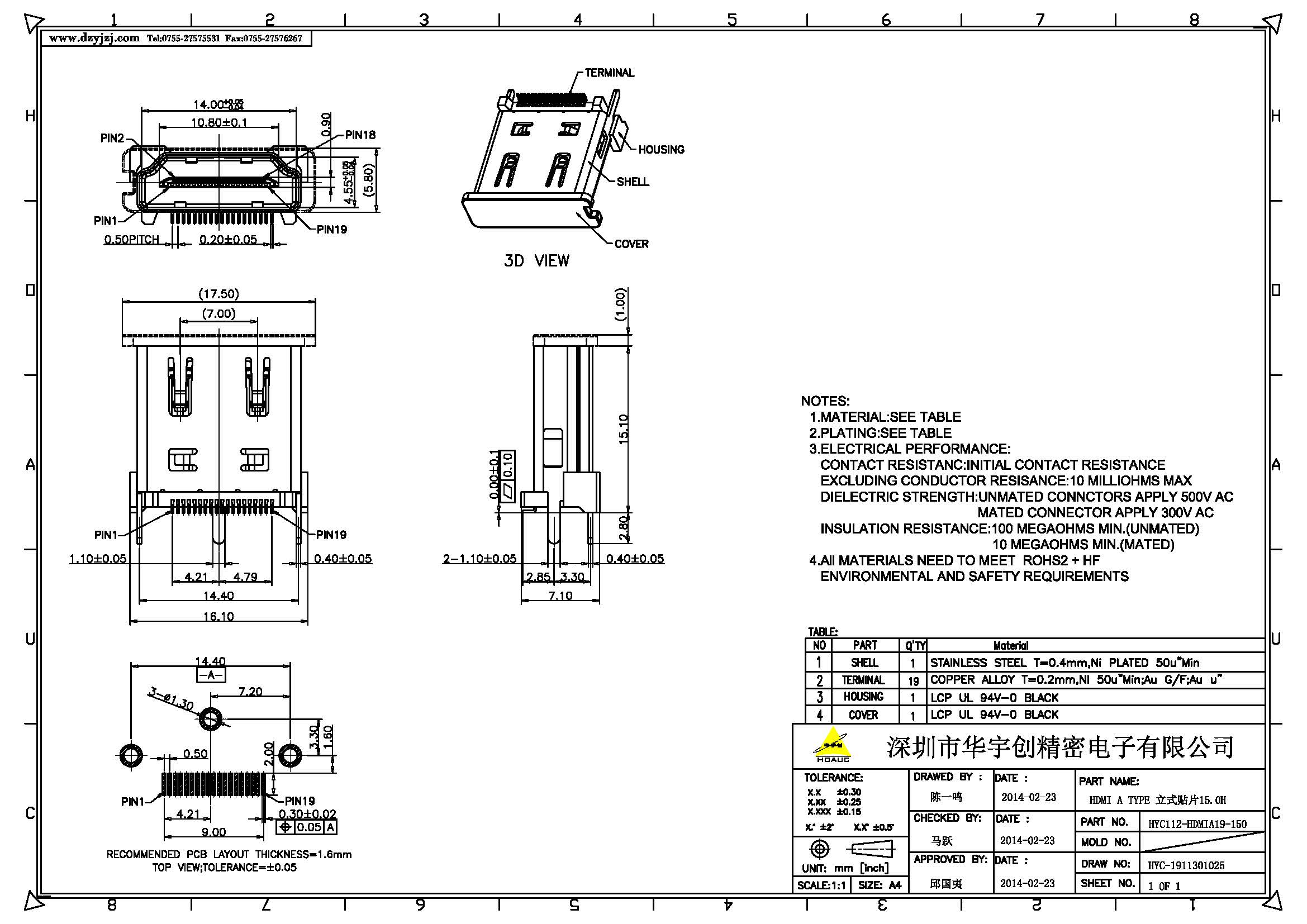 HDMI A TYPE 立式贴片15.0H产品图.jpg